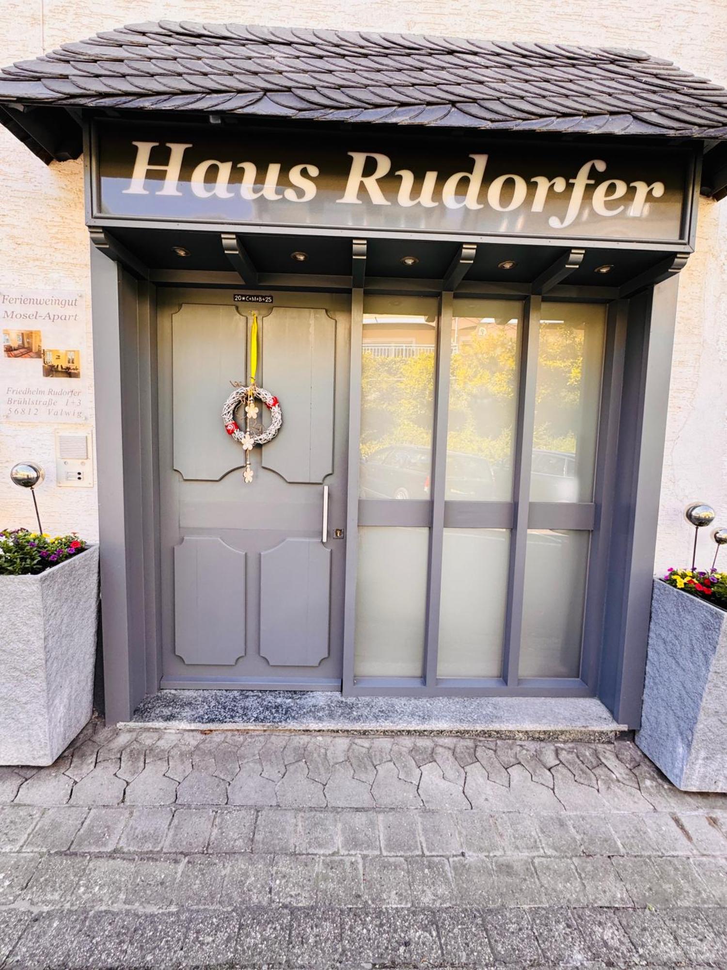 Ferienweingut Rudorfer Hotel Valwig Exterior photo